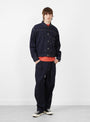 Type 1 Hemp Denim Jacket Rinse from TDR at Couverture & The Garbstore
model front 