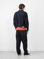 Type 1 Hemp Denim Jacket Rinse from TDR at Couverture & The Garbstore
model back