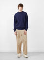 3D Seamless Cotton Crew Marine from TDR at Couverture & The Garbstore model front 