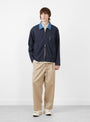 The Sail Jacket in indigo from TDR at Couverture & The Garbstore
front model 