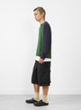 Ripstop Cargo Shorts in Black from Stüssy at Couverture & The garbstore 
Model side