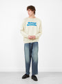 The Favourite Crew in Ecru from TDR  at Couverture & The Garbstore Model Front
