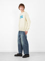 The Favourite Crew in Ecru from TDR  at Couverture & The Garbstore Model Side