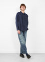 The Noragi Jacket Navy from TDR at Couverture & The Garbstore 
Model Front