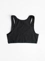 Freya Yoga Bra Black by Elliot Organics at Couverture & The Garbstore
Back View