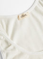 Freya Yoga Bra Natural White by Elliot Organics at Couverture & The Garbstore
Close-up