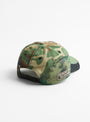 The LP Service Mesh Strapback Cap from Stüssy comes in Camo at couverture & The Garbstore
back 