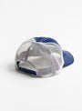 The MD Burly Threads Trucker Cap from Stüssy comes in Navy at couverture & the Garbstore
back 