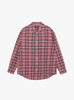  Beach Plaid Shirt in Red from Stüssy at Couverture & The Garbstore 
Front 
