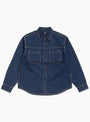 The Work Shirt from Stüssy comes in Dark Denim at Couverture & The garbstore
front 