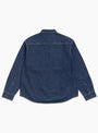 The Work Shirt from Stüssy comes in Dark Denim at Couverture & The garbstore back 