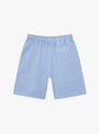 The Heavy Jersey Short in Blue by Stüssy at Couverture & The Garbstore 
Back