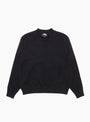 The Tonal Mock Neck Sweater from Stüssy arrives in Black at Couverture & The Garbstore
front 