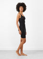 Slip Dress Black by Baserange | Couverture & The Garbstore 
side 