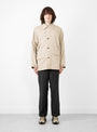 Angler Jacket Tan At Couverture & The Garbstore By Garbstore Model Shot 2