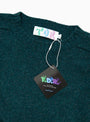 Seamless Lambswool Crew Petrol from TDR at Couverture & The Garbstore label