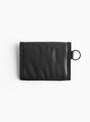 Capsule Wallet w/ Flap Black