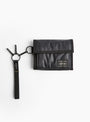 Capsule Wallet w/ Flap Black