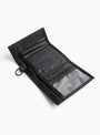 Capsule Wallet w/ Flap Black