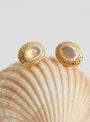 Opal Oval Earring Vermeil Isabella Etou at Couverture & The Garbstore product shot 