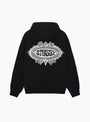 The Mantra Zip Hood from Stüssy in Black at Couverture & The Garbstore
back