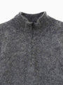 Essence Mohair Mixed Knit Top Dark Grey from Hiking Patrol at Couverture & The Garbstore
top 
