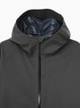 Arc 3L Shell Jacket Charcoal Black from Hiking Patrol at Couverture & The Garbstore
hood 