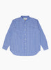 Organic Mugwasher Stripe Shirt Navy by TDR at Couverture & The Garbstore ghost 