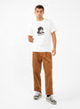 Manager Pleated Cord Pants Tobacco Brown by Garbstore | Couverture & The Garbstore