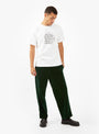 Velvet Manager Pants Bottle Green by Garbstore | Couverture & The Garbstore