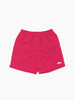 The Water Short Stock from Stüssy comes in Berry at Couverture & the Garbstore
front 
