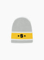 The Varsity S Stripe Skullcap from Stüssy comes in Grey at Couverture & The Garbstore
front 