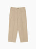 The Crown Chino from TDR comes in tan at Couverture & The Garbstore
front