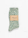 Twister Heather Slub Socks Green