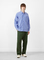 Classic Chef Trousers Olive by Service Works | Couverture & The Garbstore model front