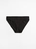 The Bell Pants in Core Black from Baserange at Couverture & The Garbstore
front 