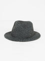 Packable Travel Hat Black by Sublime | Couverture & The Garbstore