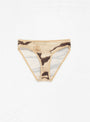 Bell Pants Beige & Brown Tiger Print by Baserange | Couverture & The Garbstore