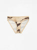 Bell Pants Beige & Brown Tiger Print by Baserange | Couverture & The Garbstore