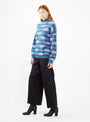Bubble Knit Hoodie Green & Lavender by Henrik Vibskov | Couverture & The Garbstore