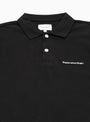 T-Logo Jersey Polo Shirt Black by thisisneverthat | Couverture & The Garbstore