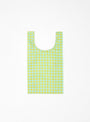 Baby Baggu Tote Bag Mint Green Pixel Gingham by BAGGU | Couverture & The Garbstore