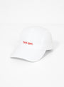 NEWYOURS Think Again Jet Cap White by SOFTHYPHEN | Couverture & The Garbstore