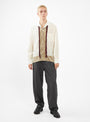 Chambray Velour Shirt Beige by TOGA VIRILIS | Couverture & The Garbstore