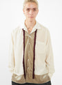 Chambray Velour Shirt Beige by TOGA VIRILIS | Couverture & The Garbstore