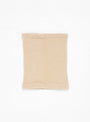 Merino Boucle Neck warmer Beige by ROTOTO | Couverture & The Garbstore