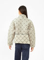 Do-Gi Sashiko Boa Fleece Reversible Jacket Ecru by Kapital | Couverture & The Garbstore
