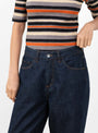 Silver Jeans Indigo From YMC at Couverture & The Garbstore model  detail 