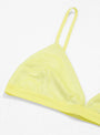 Mississippi Velour Bra Lime