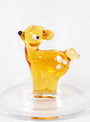 Lonely Fawn Tumbler Amber by Ichendorf Milano at Couverture and The Garbstore close up 